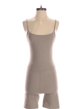 Beyond yoga Women's Spaghetti Strap romper in Taupe